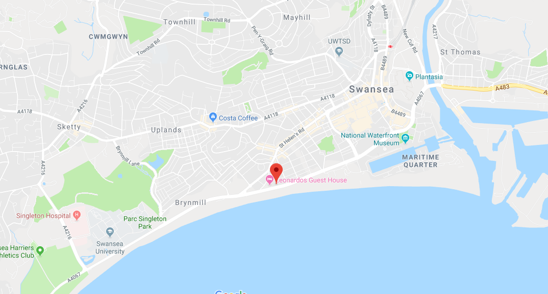 B&B Swansea | Affordable Bed & Breakfast Swansea City Centre